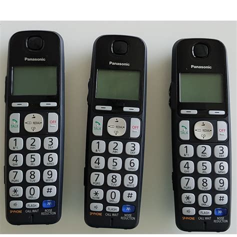 Panasonic Kx Tge233b Expandable Cordless Digital Phone With Large