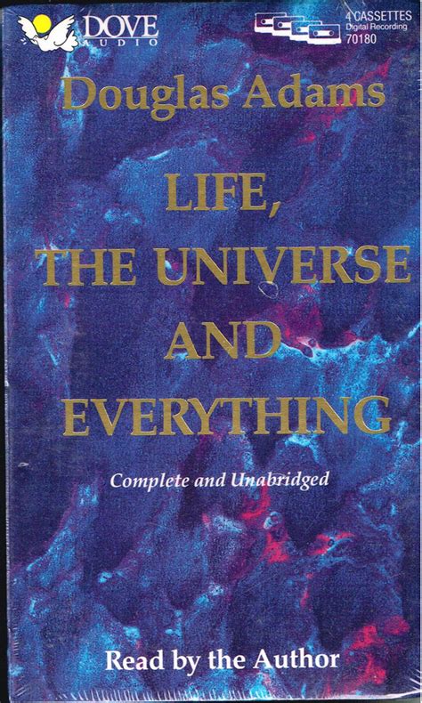 Douglas Adams Life The Universe And Everything 1992 Cassette