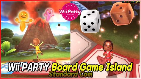 wii party board game island standard com donna vs maria vs shouta vs yoshi alexgamingtv