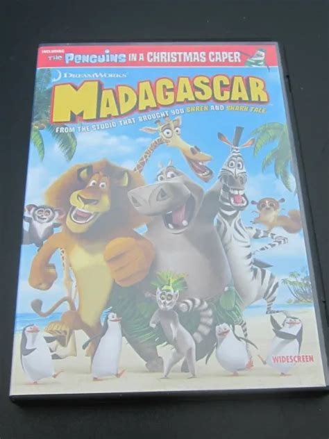 Madagascar Dvd 2005 Widescreen Ben Stiller Chris Rock Jada