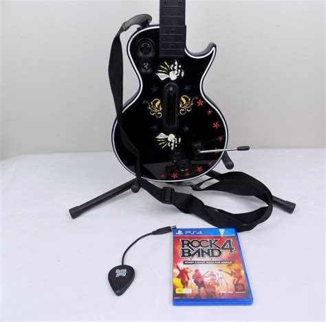 Playstation 4 Ps4 Guitar Hero Rock Band 4 Les Paul Controller Dongle