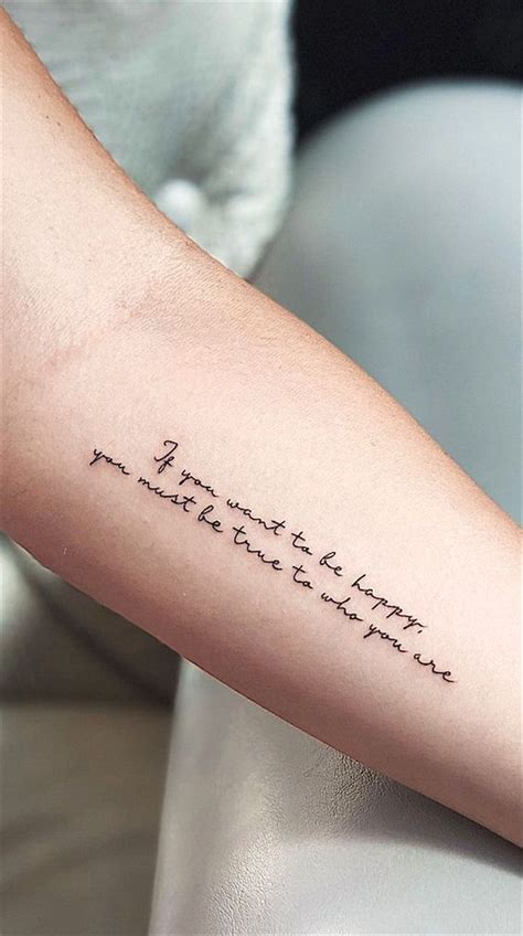 50 Inspirational Quote Tattoo Designs To Motivate You Every Time Page