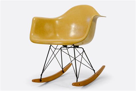 Our eames rocking chairs are great as occasional chairs. Vintage | Eames | Light Ochre | Fiberglass | Rocking Chair ...