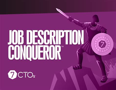 Job Description Conqueror | 7CEOs
