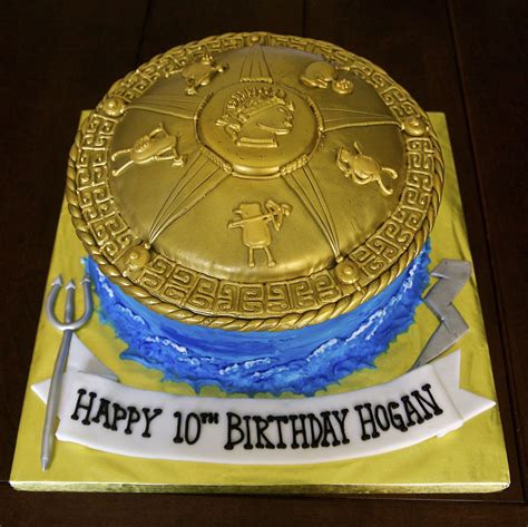 Percy Jackson Cake The Top Is Completely Edible Made From Cake
