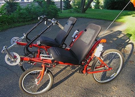 Twin Recumbent 2 Seat Side By Side Tandem 4 Wheel Collectors Weekly