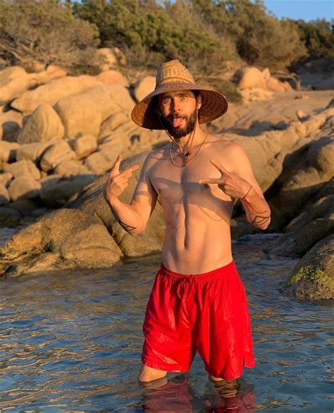 Alexis Superfan S Shirtless Male Celebs Jared Leto Shirtless Vacation