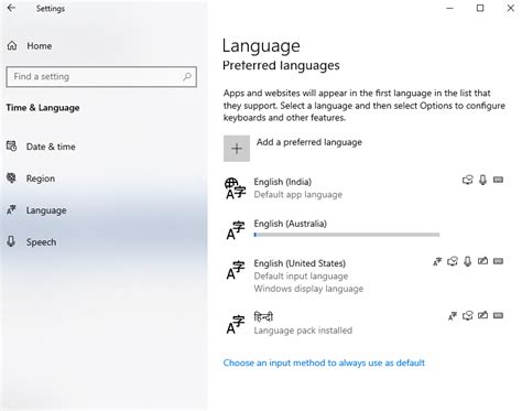 How To Change Language Settings On Windows 10