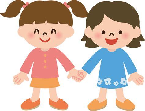 Little Girlfriends Clipart Free Download Transparent Png Creazilla