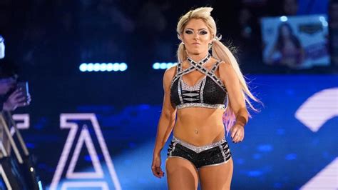 Alexa Bliss Shows Backside View In Black Pants Photo