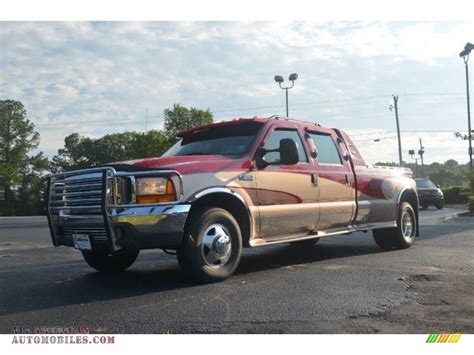 1999 Ford F350 Super Duty Xlt Crew Cab Dually In Dark Toreador Red