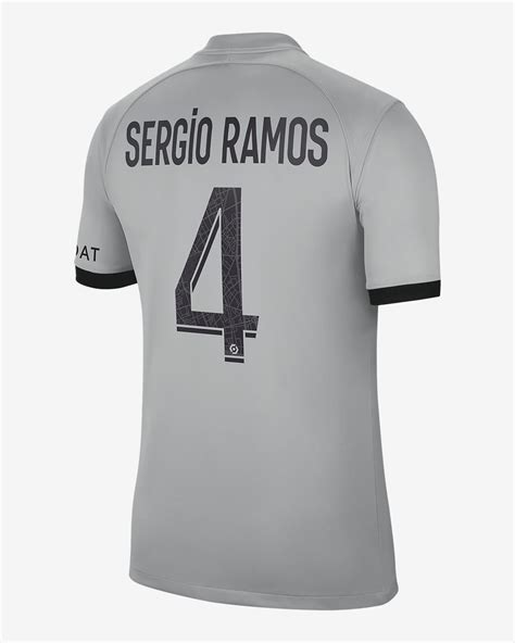 Lids Sergio Ramos Paris Saint Germain Nike 202223 Away Breathe Stadium