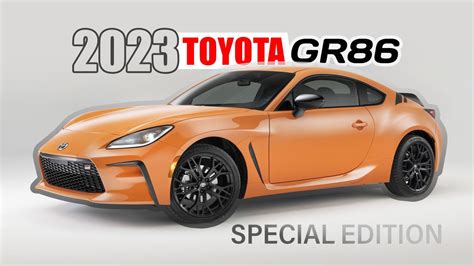 The 2023 Toyota Gr86 Special Edition Celebrates The Pure Sports Car