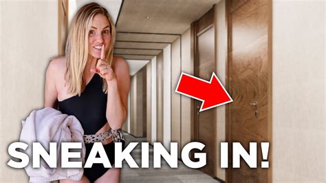 sneaking into my sister s hotel 🤫 youtube