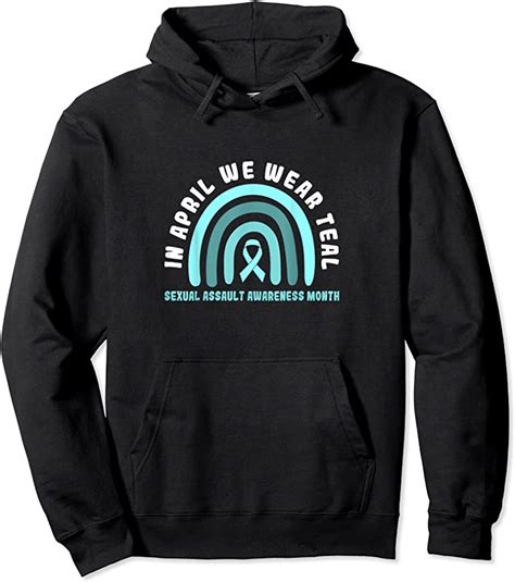 Get In April We Wear Teal Sexual Assault Awareness Month T Shirts