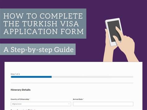 How To Complete The Turkish Visa Application Form