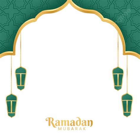 Gambar Bingkai Ramadhan Png Perbatasan Islam Unduh Gratis Ramadan