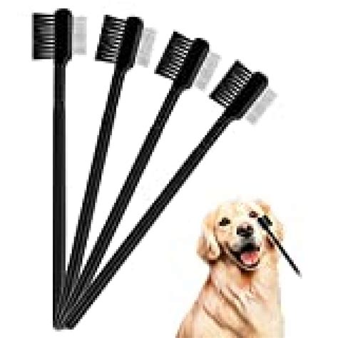 Luter 4 Pcs Tear Stain Remover Comb Dog Flea Comb Double Sided Dog Eye
