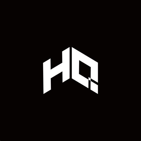 Hq Logo Monogram Modern Design Template 3026270 Vector Art At Vecteezy