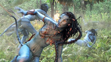 Nackte Zoe Saldana In Avatar