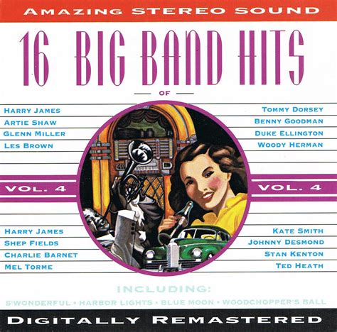 16 Big Band Hits The Big Band Era Music Cd Volume 4
