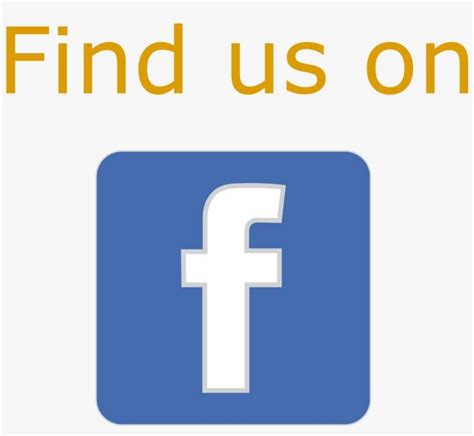 Find Us On Fb Facebook Png Image Transparent Png Free Download On