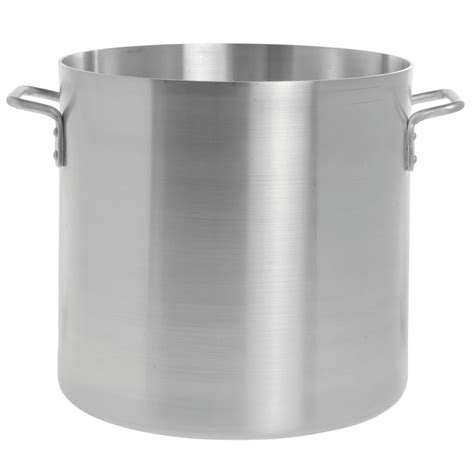 Hubert® 40 Qt Aluminum Stock Pot 14 35dia X 14 25d