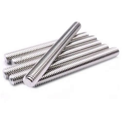 Silver Polished Threaded Bar At Best Price In Ahmedabad Id 22208747762
