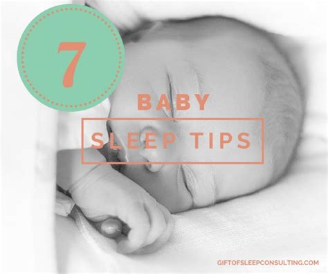 7 Baby Sleep Tips T Of Sleep Consulting
