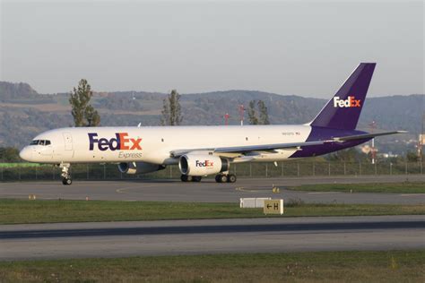 N912fd Federal Express Fedex Boeing 757 28asf Basle Flickr