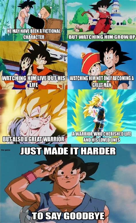 It's no shock that dragon ball z is one of the most popular anime series of all time, spanning nearly 300 episodes in just dragon ball z alone, let alone. Dragon Ball Z Goku Quotes. QuotesGram