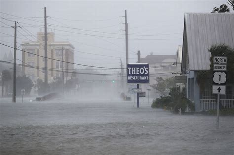 St Augustine Flooded As Hurricane Matthew Hits Mirror Online