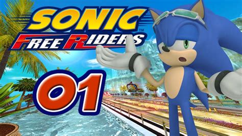 Sonic Free Riders Xbox 360 1 Team Heroes Vs Team Rose Youtube