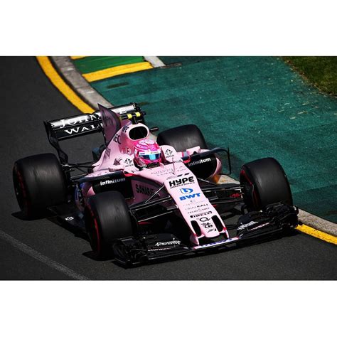 He made his formula one debut for m. Force India Mercedes VJM10 F1 Australie 2017 Esteban Ocon ...