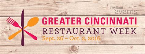 Greater Cincinnati Restaurant Week Date Night Cincinnati
