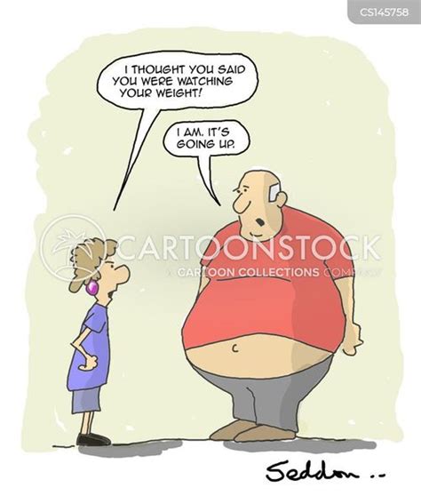 Morbidly Obese Woman Cartoon