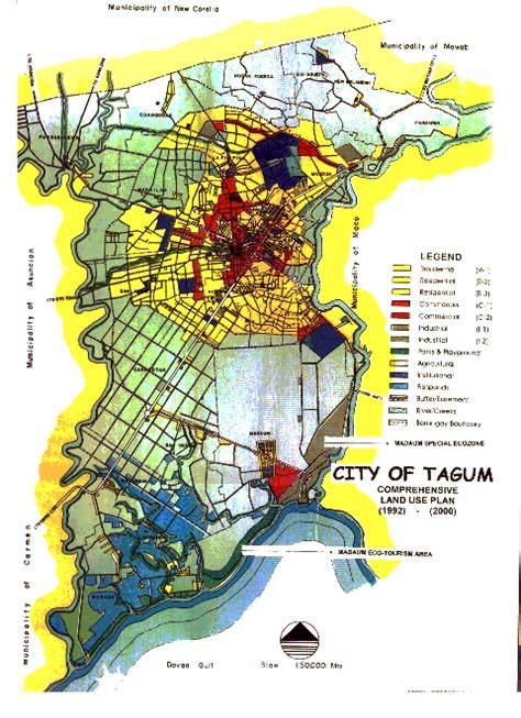 The Vicinity Map Of Tagum City
