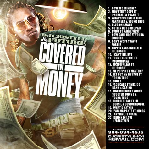 Dj Cristyle And Future Covered In Money Rap Hip Hop Mixtape Mix Cd