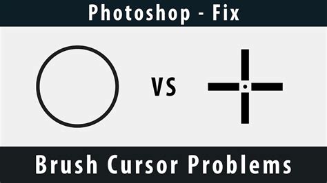 Photoshop Brush Cursor Problems Fix Youtube