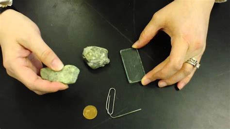 Mineral Hardness Test Youtube
