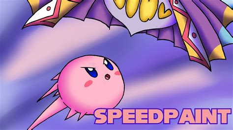 Kirby Vs Drawcia Speedpaint Youtube