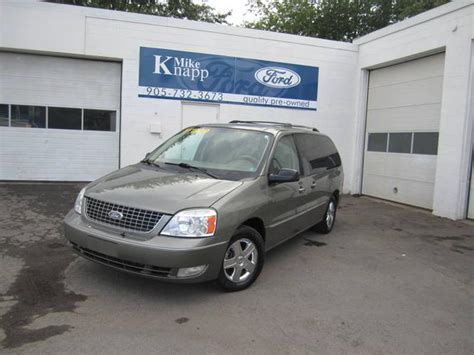 2006 Ford Freestar Sel Minivan With Dvd And Dual Power Sliding Drs For