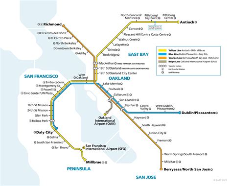 Transit Maps Submission Official Map Bart System Map 2020 Riset