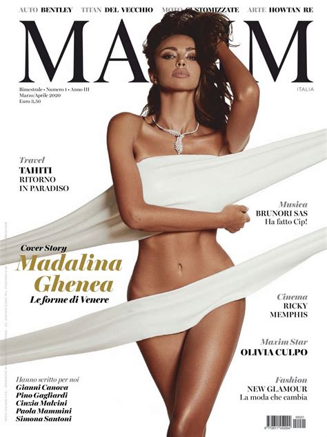 Madalina Ghenea In Maxim Magazine Italy March April Hawtcelebs