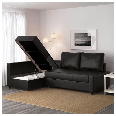 Brimnes daybed with 2 drawers/2 mattresses, white/husvika firm, twin. FRIHETEN - corner sofa-bed with storage, Bomstad black | IKEA Hong Kong