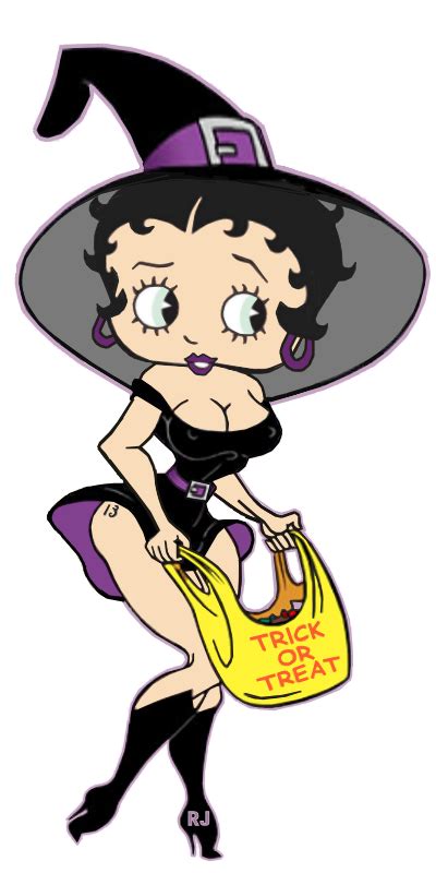 Wow Sexy Witch Betty Boop Art Betty Boop Cartoon Cartoon Character