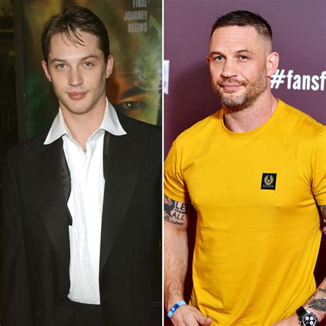 Tom Hardy Transformation Over The Years Then And Now Photos
