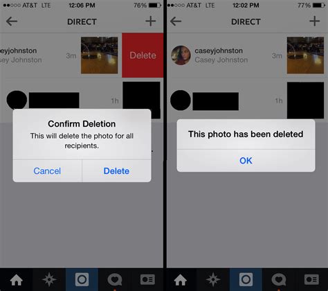 Instagram Senders Can Delete Their Messages From Recipients Phones