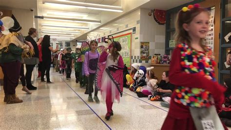 Plainfield Elementary School Halloween Parade 2019