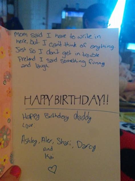 What to write inside a birthday card. Birthday card